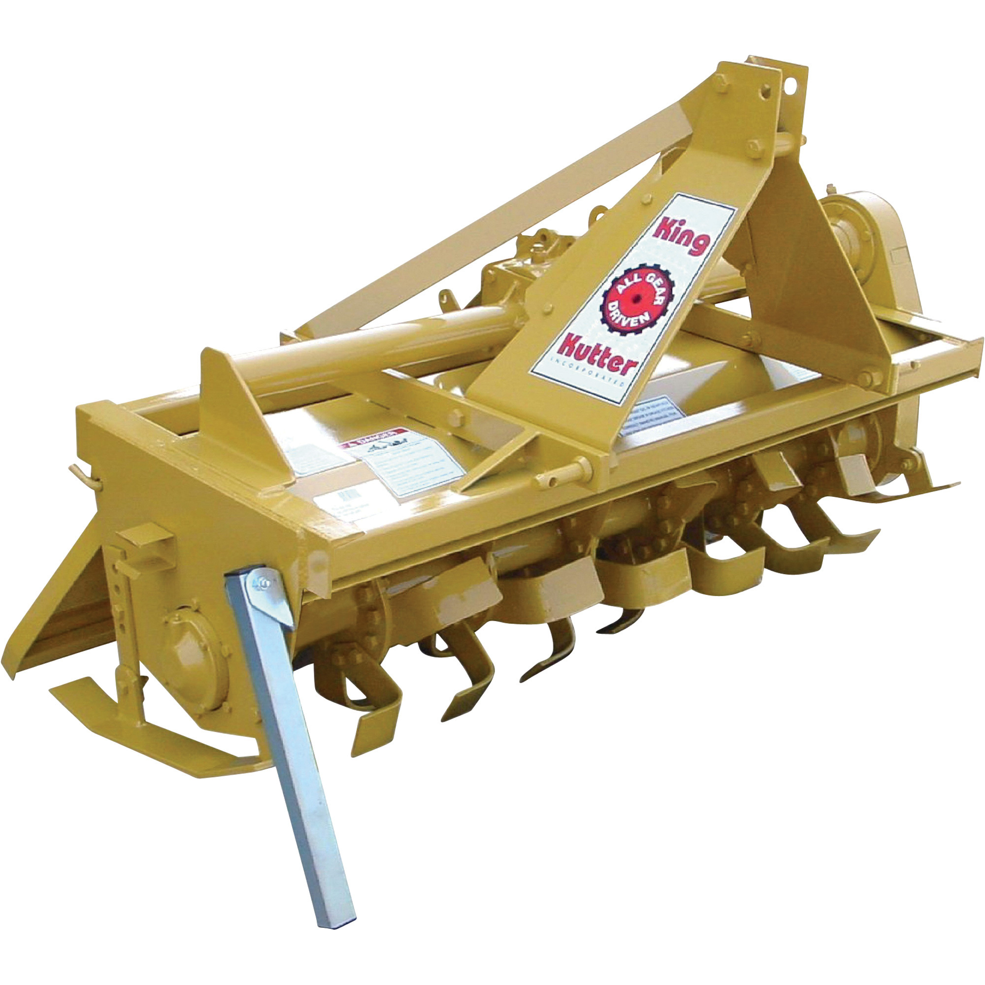 King Kutter Gear-Driven Rotary Tiller, 6ft. Tiller Width, Model# TG-72-Y